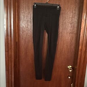 Pink Active Black Leggings